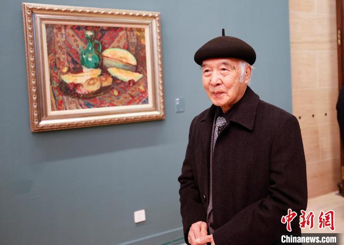 中国美术馆用八大展览迎2022新年讲述生动中国故事 艺术家徐明华 杜洋 摄